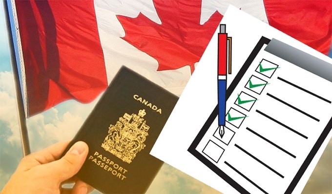 hồ sơ xin visa canada tự túc
