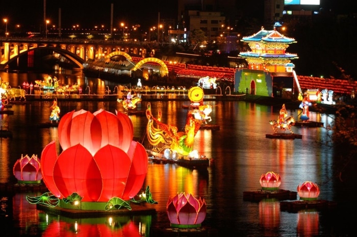 MÙA THU Ở HÀN QUỐC - Lễ Hội Lồng Đèn Jinju