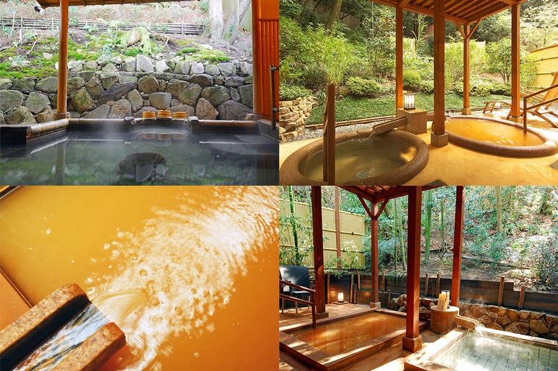 Thư giãn tại suối nước nóng cổ nhất Nhật Bản Arima Onsen
