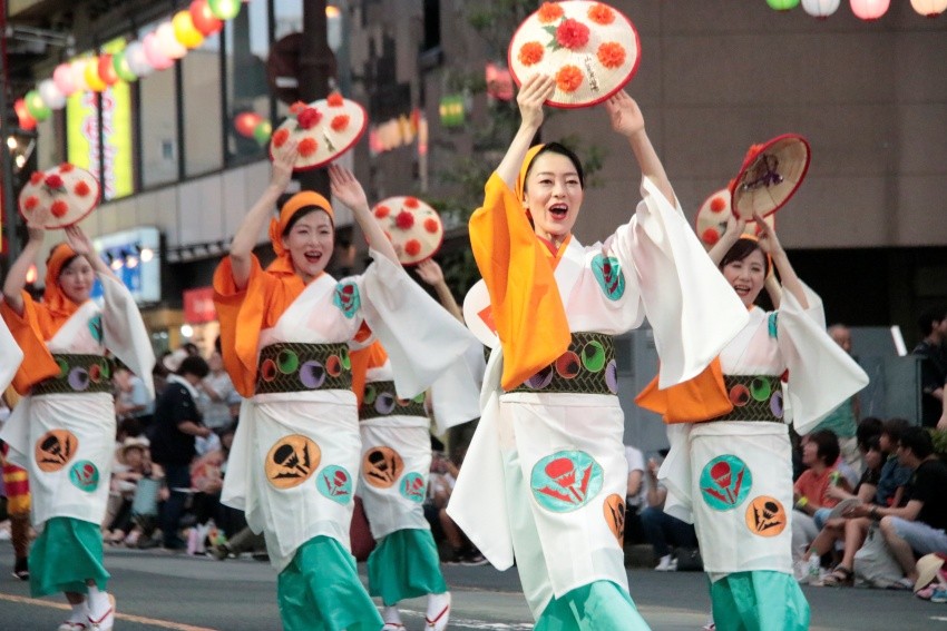 Lễ hội mùa hè Nhật Bản - HANAGASA MATSURI