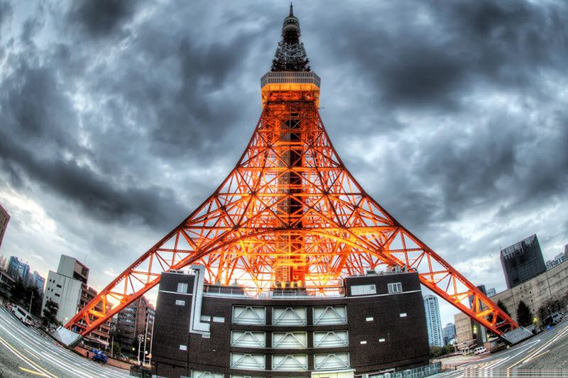 Vẻ đẹp trong nét kiến trúc tháp Tokyo Tower